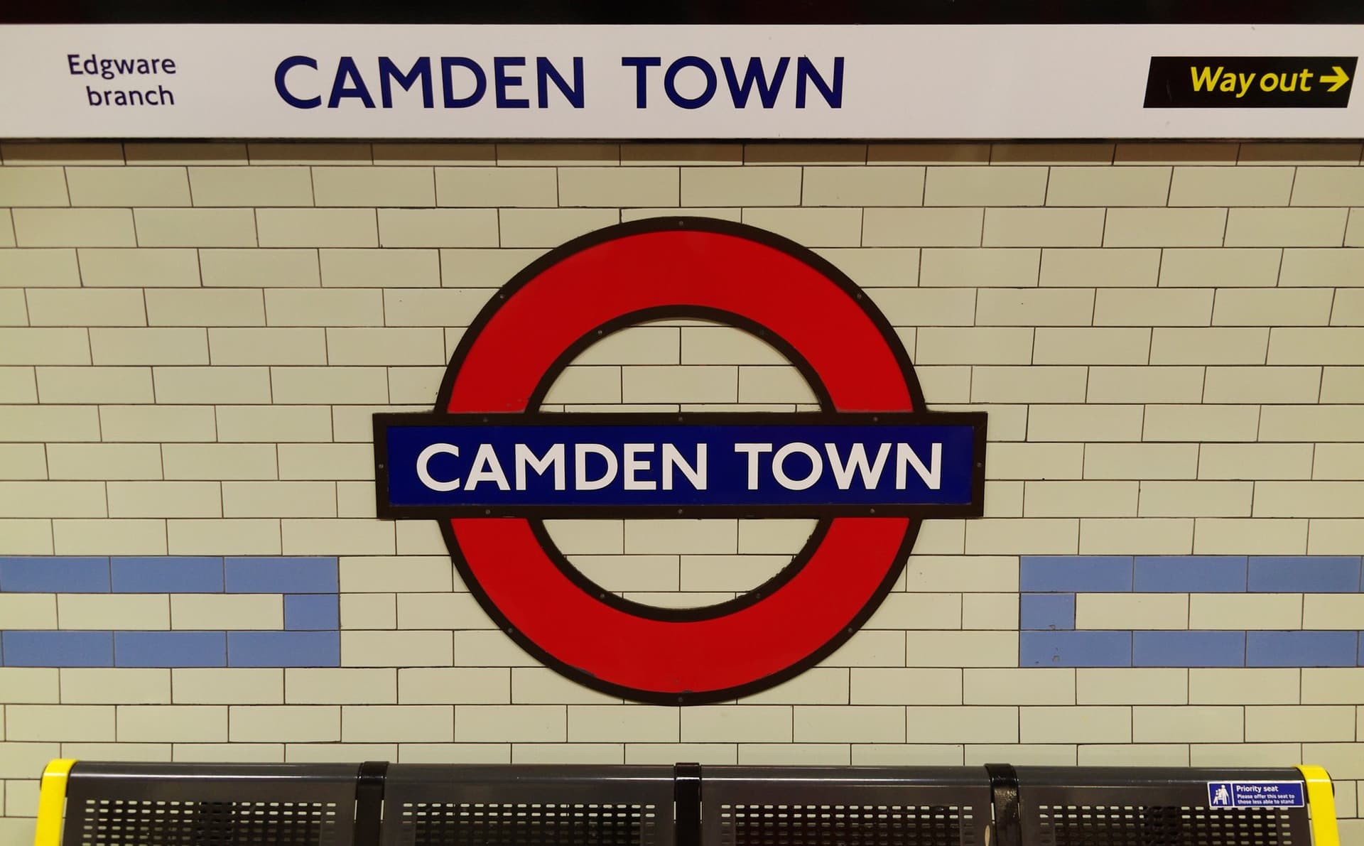 Camden Town tube station MMB 01